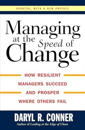 Managing at the Speed of Change Cover